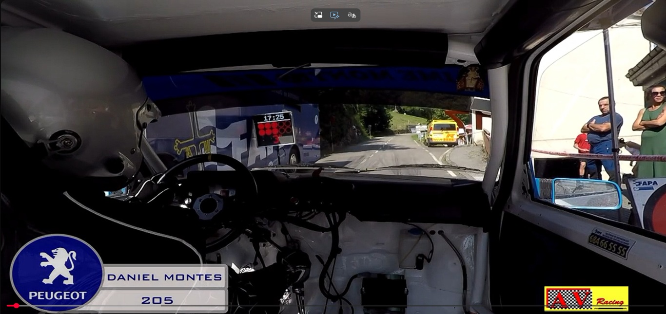 Vídeo Onboard Dani Montes Subida 2024