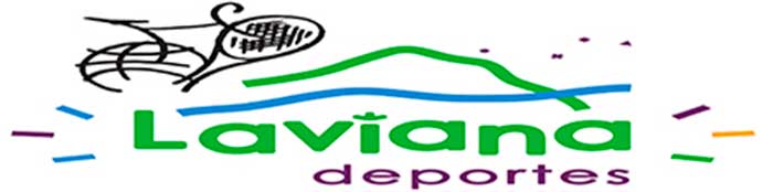 Logo Laviana con el deporte